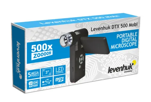 resim Levenhuk DTX 500 Mobi Dijital Mikroskop,  10