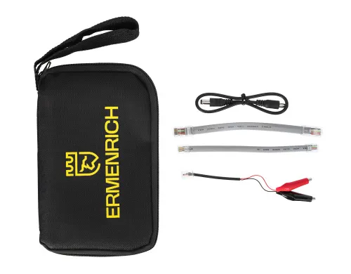 görüntü Ermenrich NetGeeks NP25 PoE Test Cihazı,  10