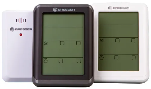 foto Bresser MyClimate Thermo/Hygrometer Clock, white,  3