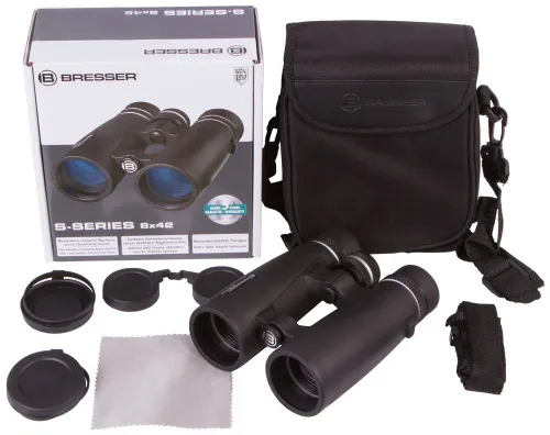 resim Bresser S-Series 8x42 Binoculars,  2