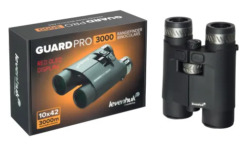 fotoğraf Levenhuk Guard PRO 3000 Mesafe Ölçer Binoküler Dürbün,  3