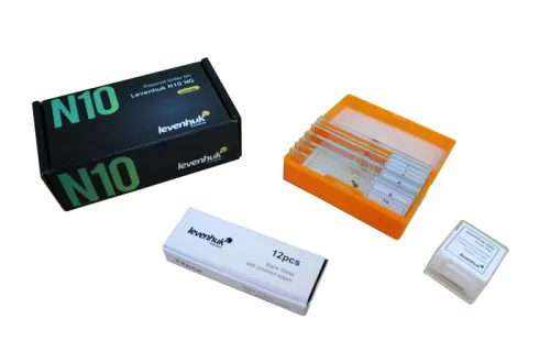 görüntü Levenhuk N10 NG Hazırlanmış Slayt Seti,  2