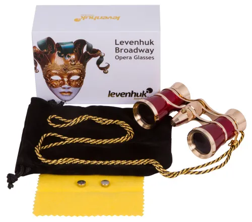 görüntü Levenhuk Broadway 325F Opera Dürbünleri (LED ışıklı ve zincirli),  2