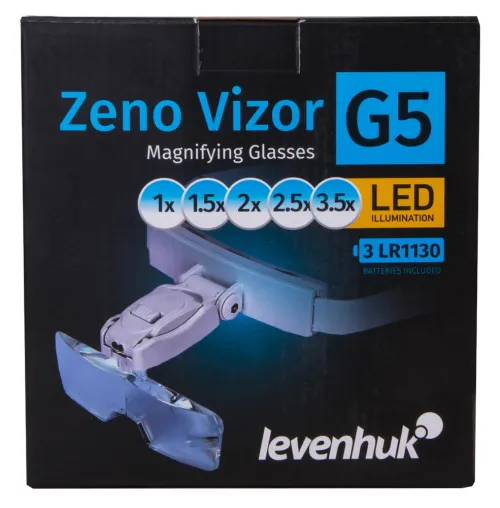 foto Levenhuk Zeno Vizor G5 Büyüteçli Gözlükler,  12
