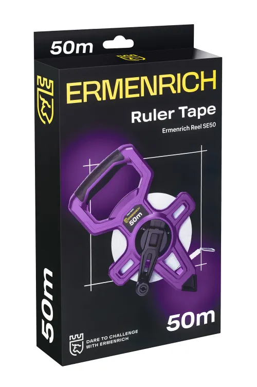 resim Ermenrich Reel SE50 Arazi Tipi Şerit Metre,  7