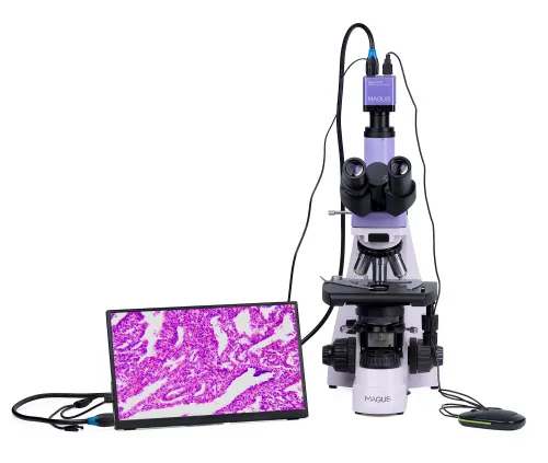resim MAGUS Bio D250TL LCD Biyoloji Dijital Mikroskobu,  7