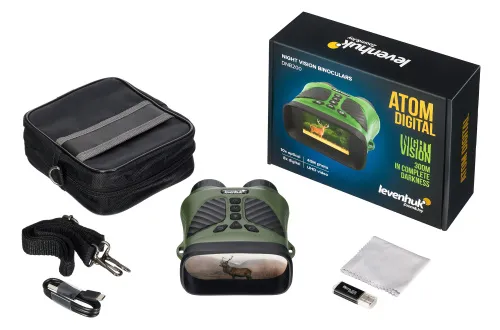 görüntü Levenhuk Atom Digital DNB200 Gece Görüşlü Binoküler Dürbün,  2