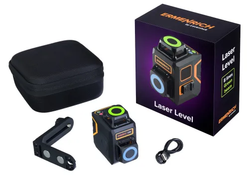 fotoğraf Ermenrich PRO LV40  Lazer Terazi, siyah,  2