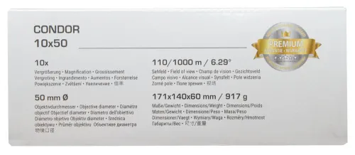 görüntü Bresser Condor UR 10x50 Binoculars,  15