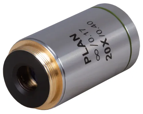 resim Levenhuk MED 20x Sonsuzluk Düzeltimli Plan Akromatik Objektif,  3