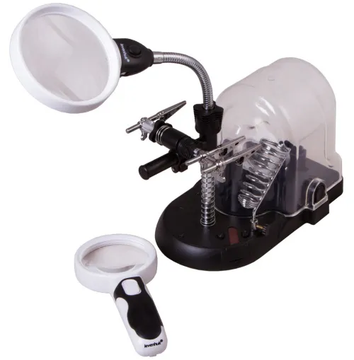 görüntü Levenhuk Zeno Multi ML17 Siyah Büyüteç,  3