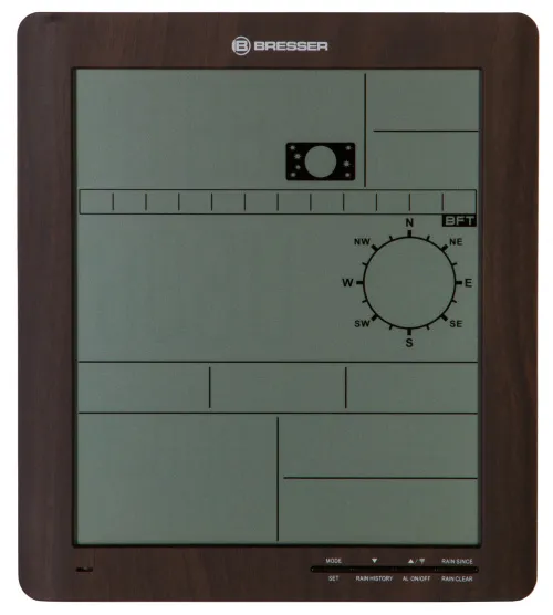 resim Bresser ClimaTemp XXL Weather Station, wooden look,  4
