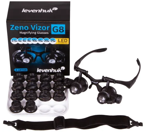 foto Levenhuk Zeno Vizor G8 Büyüteçli Gözlükler,  2