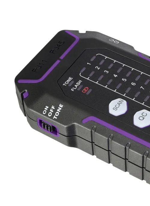 görüntü Ermenrich NetGeeks NP35 Ağ Kablosu Test Cihazı,  9