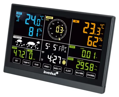 resim Levenhuk Wezzer PLUS LP150 Hava Durumu İstasyonu,  2