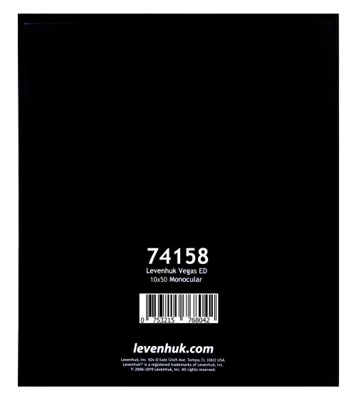 resim Levenhuk Vegas ED 10x50 Monoküler,  21