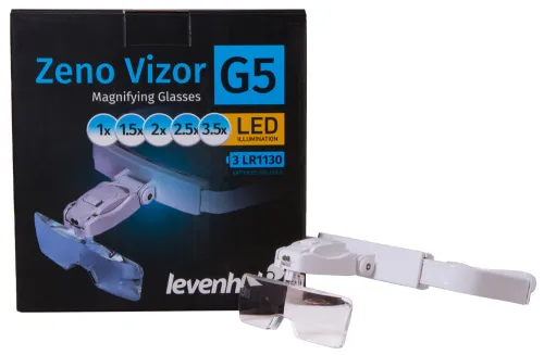 foto Levenhuk Zeno Vizor G5 Büyüteçli Gözlükler,  10