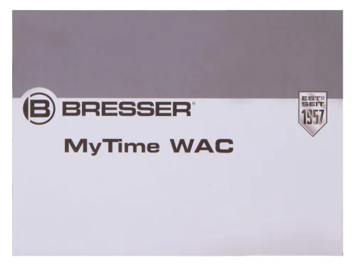 foto Bresser MyTime WAC Tabletop Alarm Clock, black,  15