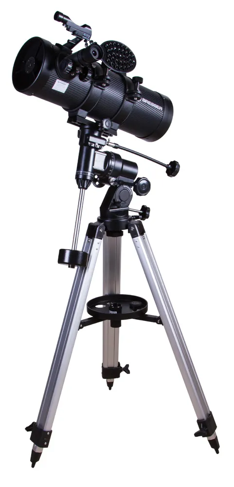 resim Bresser Pluto 114/500 EQ Telescope,  3