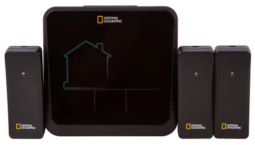 foto Bresser National Geographic VA Weather Station with Color Display and 3 Sensors,  4