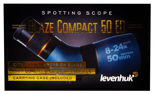 resim Levenhuk Blaze Compact 50 ED Gözlem Teleskopu,  18