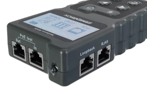görüntü Ermenrich NetGeeks NP25 PoE Test Cihazı,  8