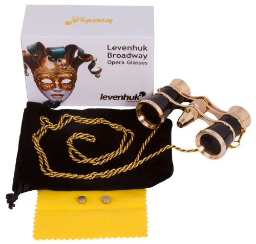görüntü Levenhuk Broadway 325F Opera Dürbünleri (LED ışıklı ve zincirli),  2