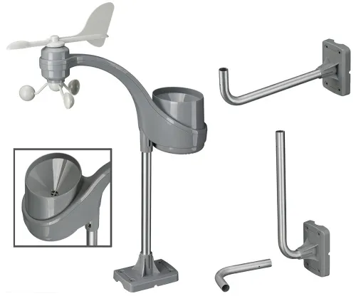 resim Bresser ClimaTemp XXL Weather Station, wooden look,  10