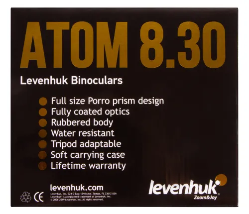 foto Levenhuk Atom 8x30 Binoküler Dürbün ,  15