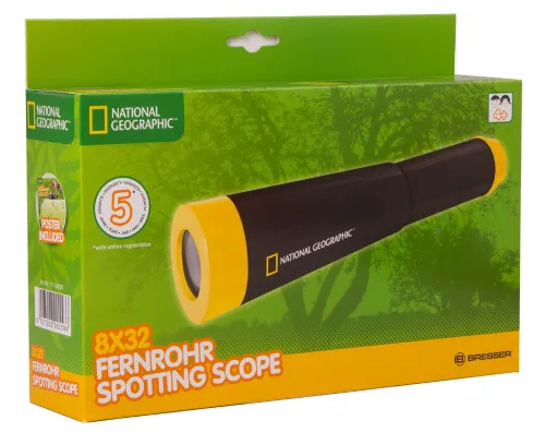 foto Bresser National Geographic 8x32 Children's Spotting Scope,  7