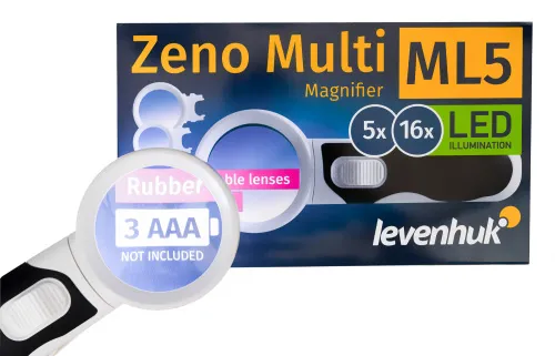 fotoğraf Levenhuk Zeno Multi ML5 Büyüteç,  9