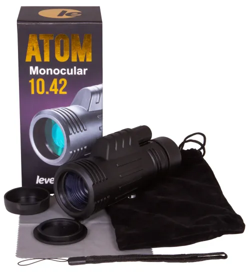 resim Levenhuk Atom 10x42 Monoküler,  2