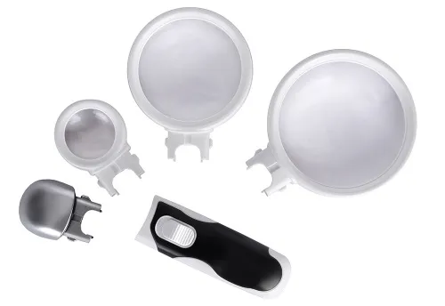 görüntü Levenhuk Zeno Multi ML17 Siyah Büyüteç,  5