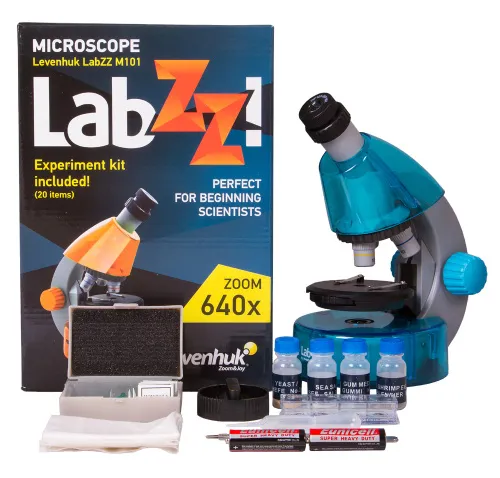 fotoğraf Levenhuk LabZZ M101 Mikroskop,  10