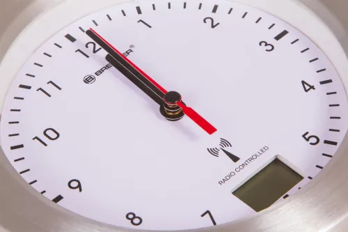 görüntü Bresser MyTime Bath Waterproof Wall Clock, white,  4