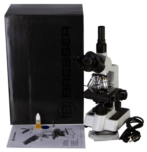 görüntü Bresser Researcher Trino 40–1000x Microscope,  2