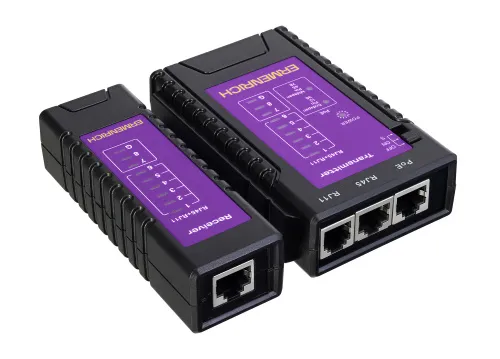 resim Ermenrich NetGeeks NP10 Kablo ve PoE Test Cihazı,  5