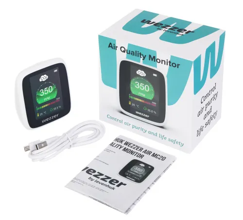 foto Levenhuk Wezzer Air MC20 Hava Kalitesi Monitörü,  2