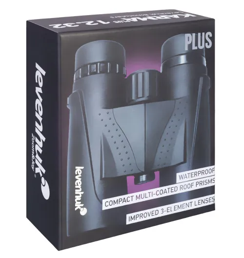 resim Levenhuk Karma PLUS 12x32 Binoküler Dürbün ,  10