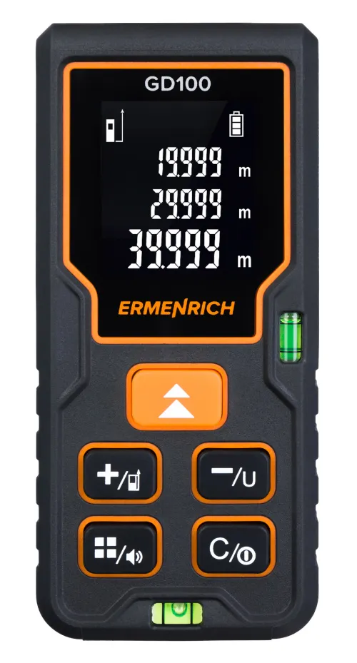 resim Ermenrich Reel PLUS GD100 Lazer Metre,  3