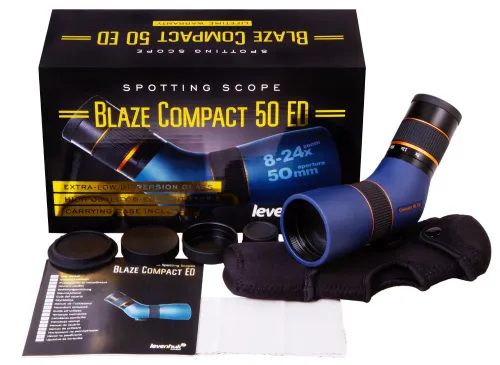 resim Levenhuk Blaze Compact 50 ED Gözlem Teleskopu,  5