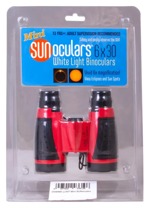 fotoğraf LUNT Mini SUNoculars 6x30 Solar Binoculars,  3