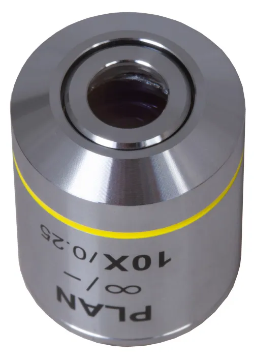 foto Levenhuk MED 10x Sonsuzluk Düzeltimli Plan Akromatik Objektif,  4