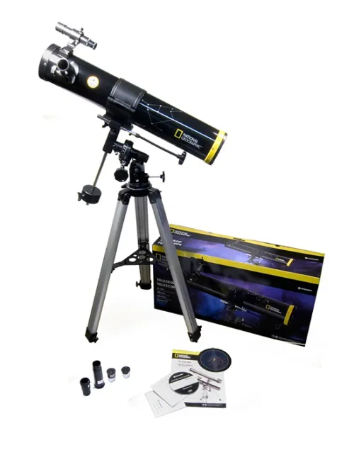 resim Bresser National Geographic 76/700 EQ Telescope,  2