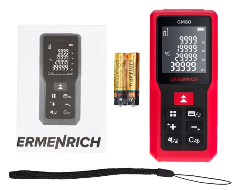 fotoğraf Ermenrich Reel PRO GM60 Lazer Metre,  2
