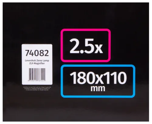 görüntü Levenhuk Zeno Lamp ZL9 Büyüteç,  13