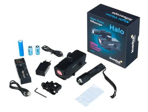 foto Levenhuk Halo NVR50 Gece Görüşlü Tüfek Dürbünü,  2