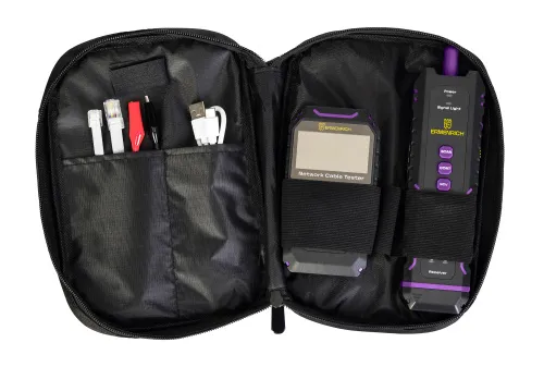 resim Ermenrich NetGeeks NP45 Çok İşlevli Kablo Test Cihazı,  3