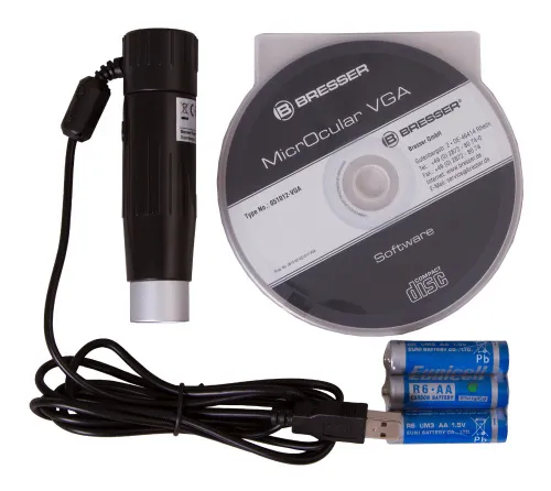 görüntü Bresser National Geographic 40–1024x Digital Microscope with case,  7