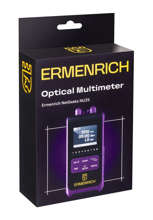 fotoğraf Ermenrich NetGeeks NU25 Optik Multimetre,  8